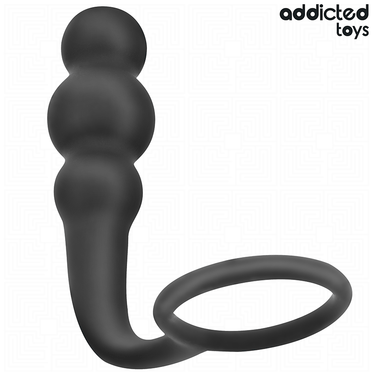 Plug Anale con Anello Addicted Toys Model 1 - Stimolazione Profonda Sicura